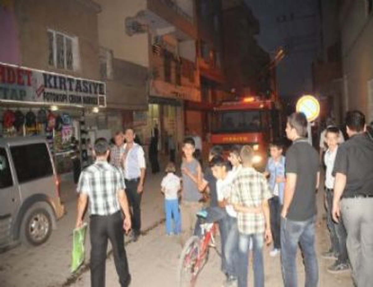 Cizre\'de Yangın