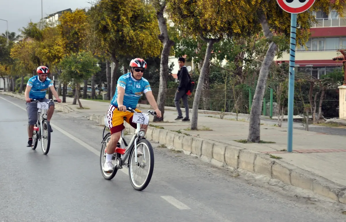Gazeteciler Alanya'da Pedal Çevirdi