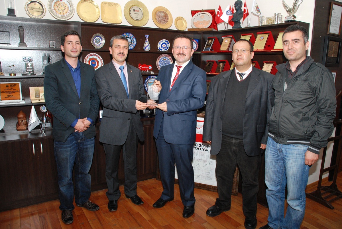 Harita ve Kadastro Mühendislerinden Ziyaret