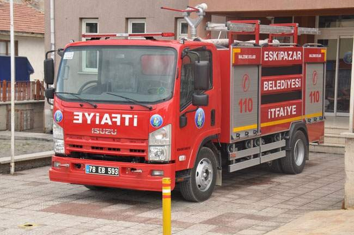 İtfaiye Aracı Hizmete Girdi