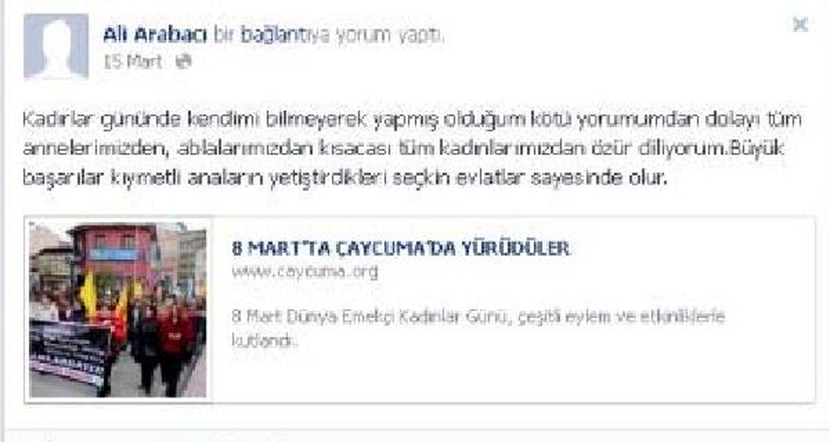 İmamın Yorumuna Suç Duyurusu