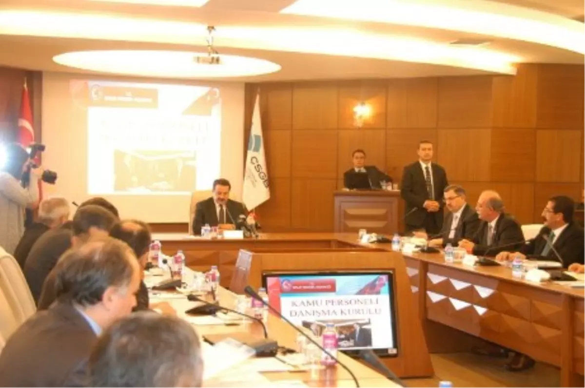 Kamu Personeli Danışma Kurulu Toplantısı Sona Erdi