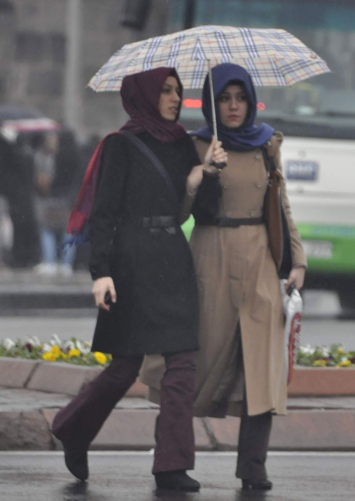 Kayseri\'de Yağmur Etkili Oldu