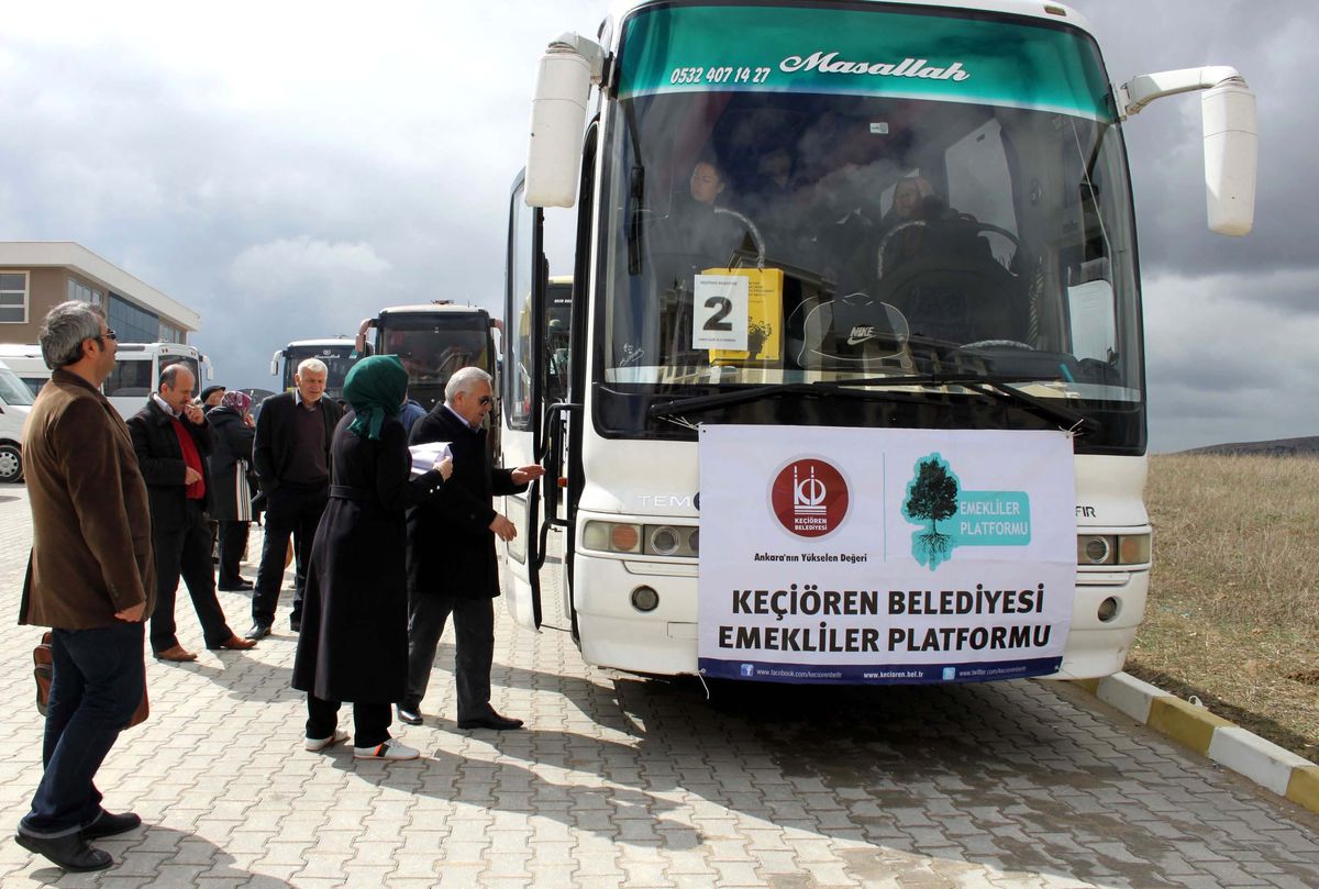Keçiörenli Emekliler Afyon\'da Buluştu