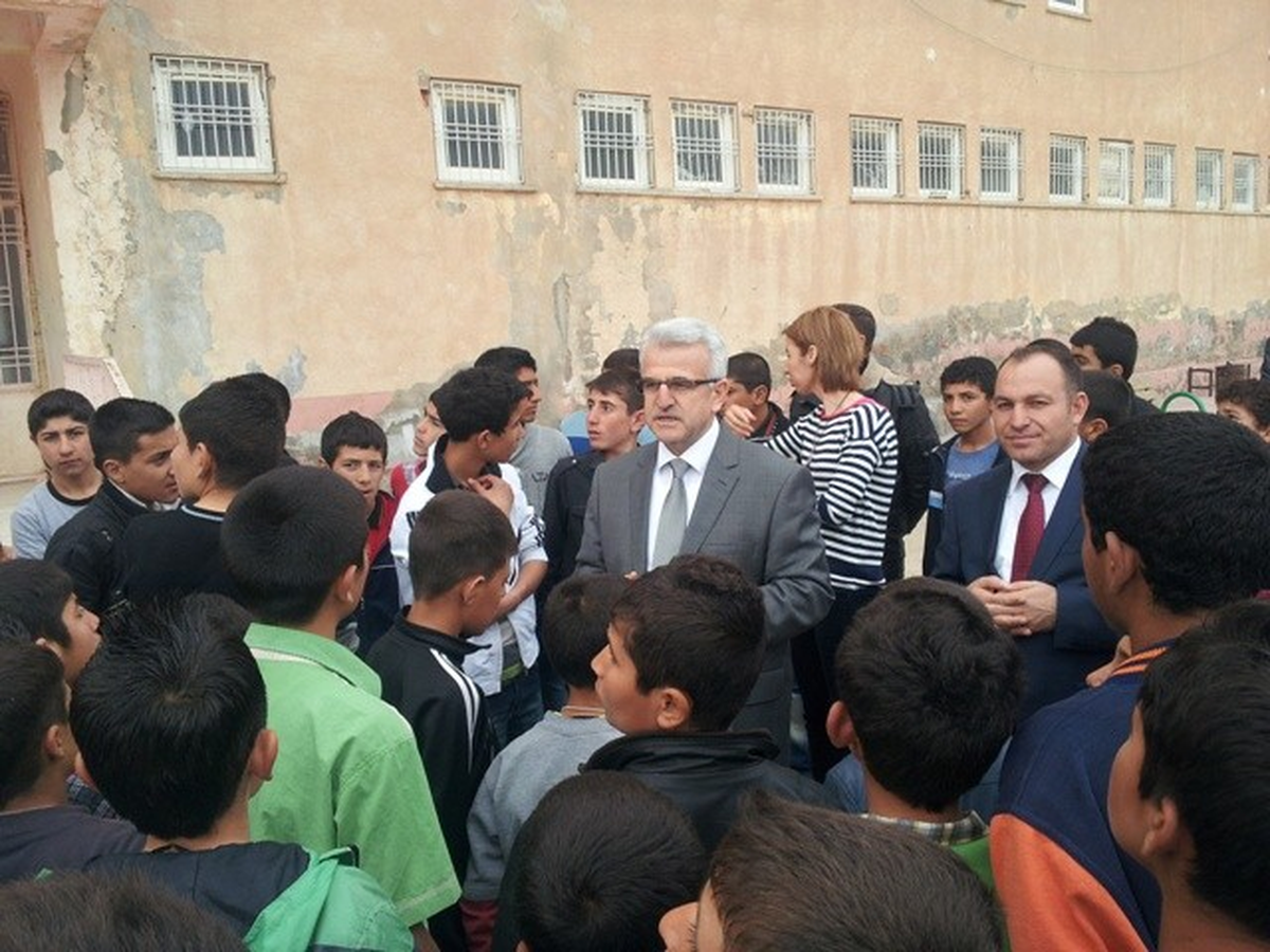 Mardin İl Milli Eğitim Müdürü Kuntoğlu, Derik\'te İncelemelerde Bulundu