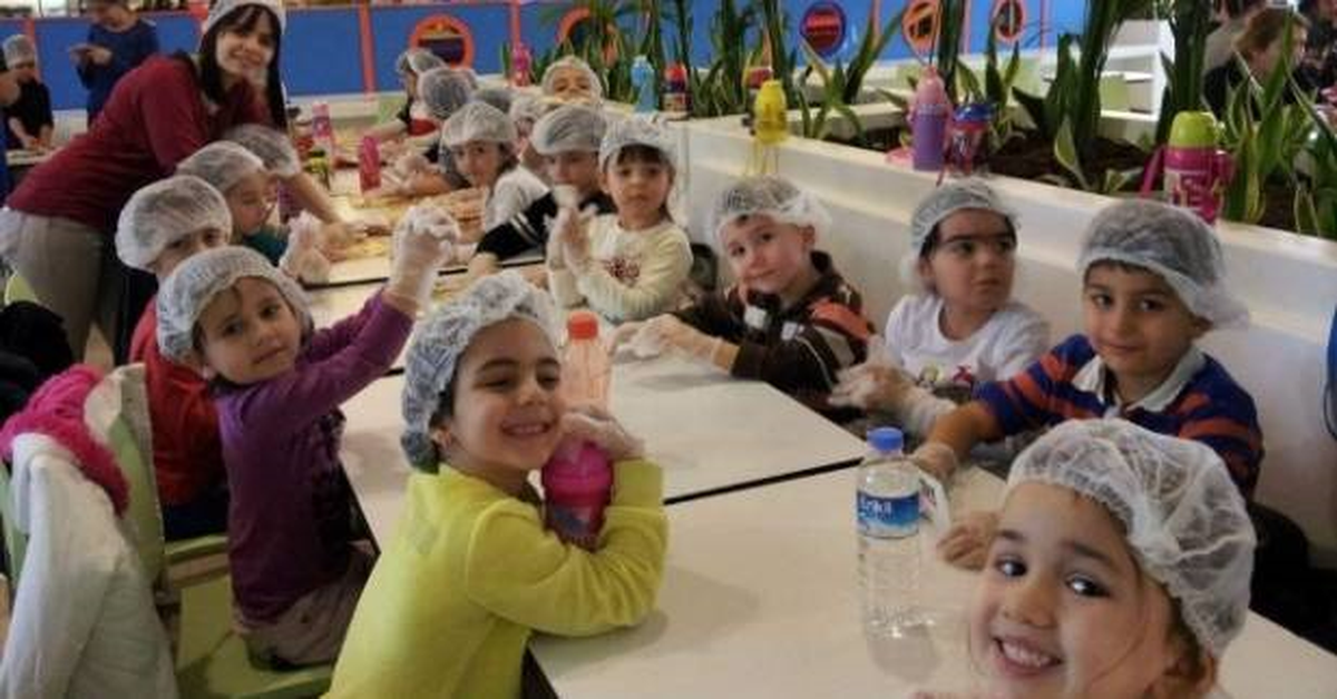 Miniklerden Masal Gibi Pizza
