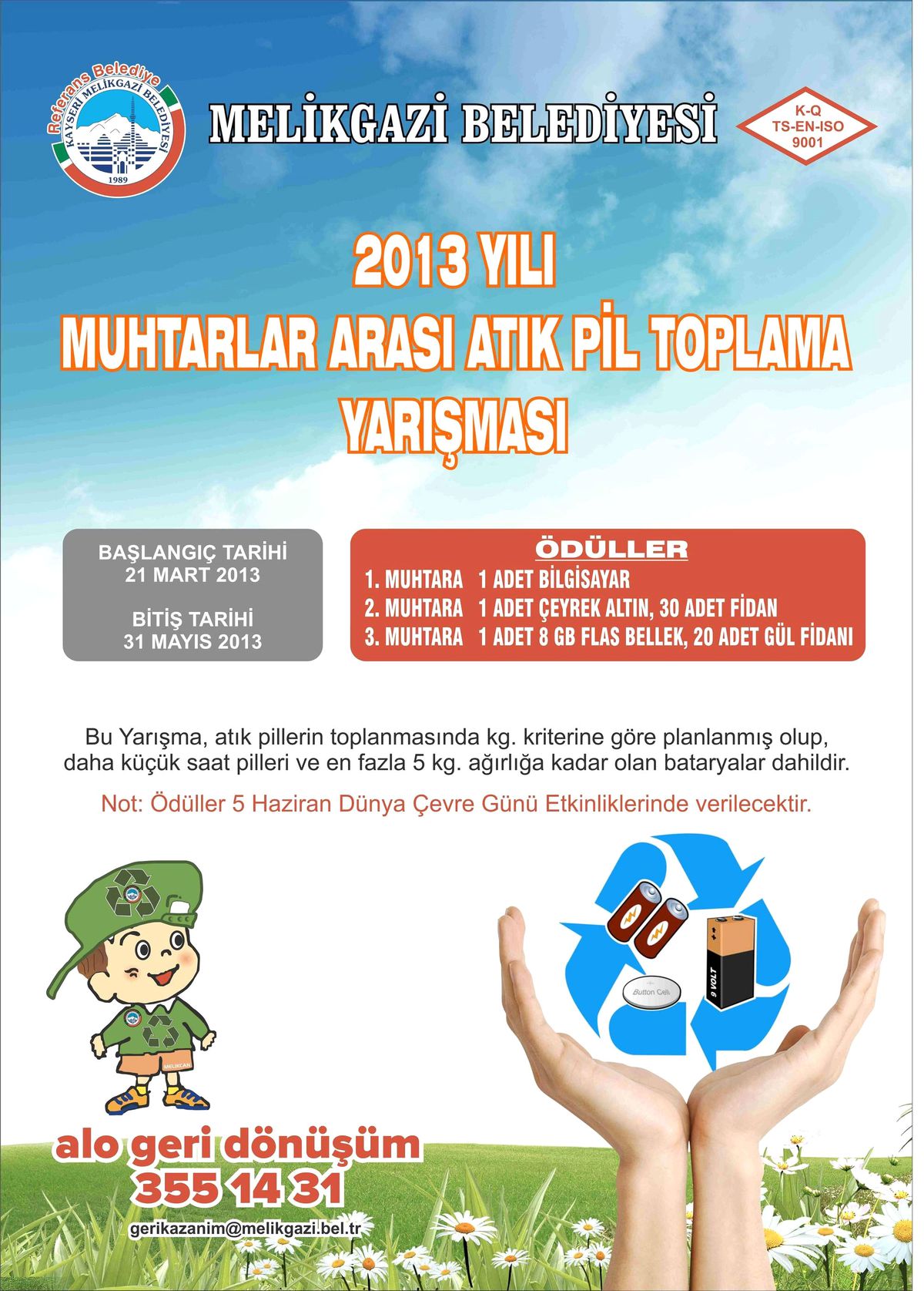 Muhtarlar Gönüllü Çevreci Oldu