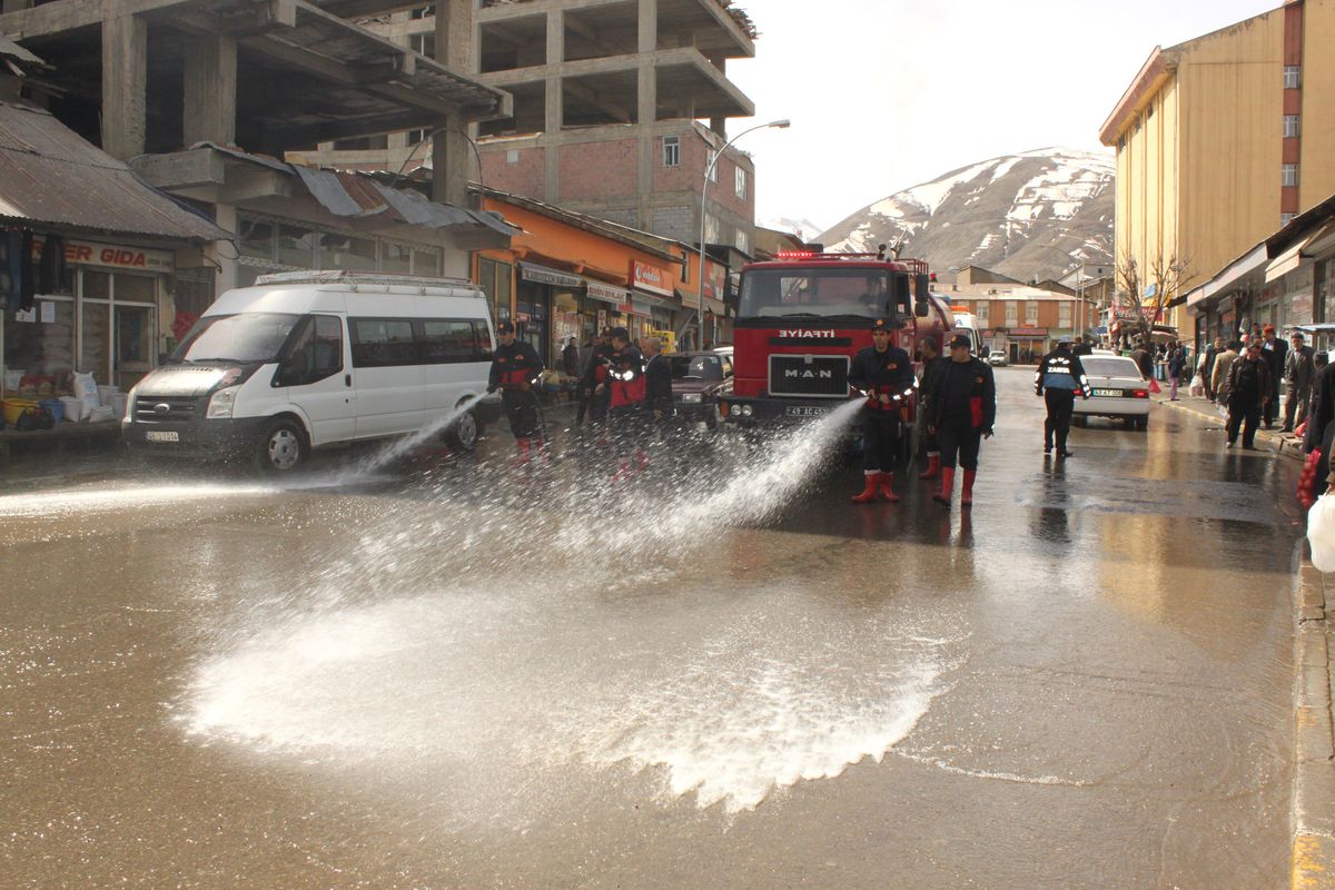 Muş Belediyesinden Bahar Temizliği