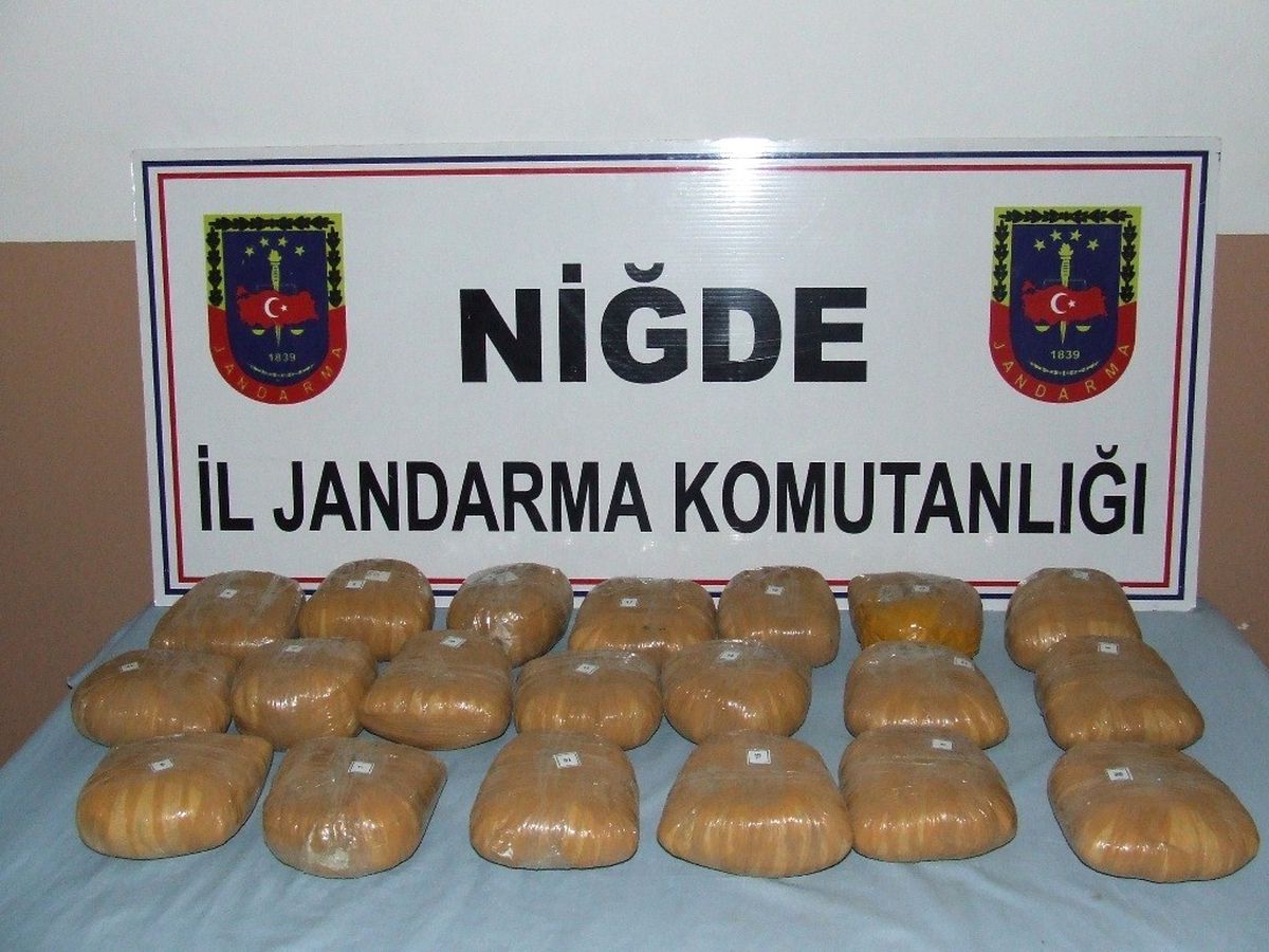 Niğde\'de 20 Kilo Esrar Ele Geçirildi