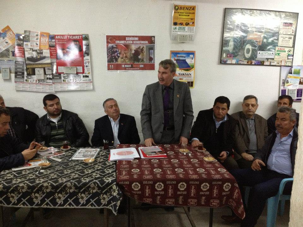 Söke MHP'den Köy Çıkarması Devam Ediyor