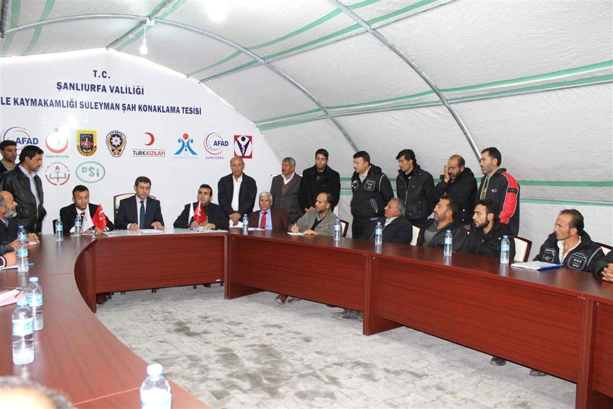 Süleymanşah Çadırkent\'te Sağduyu Hakim