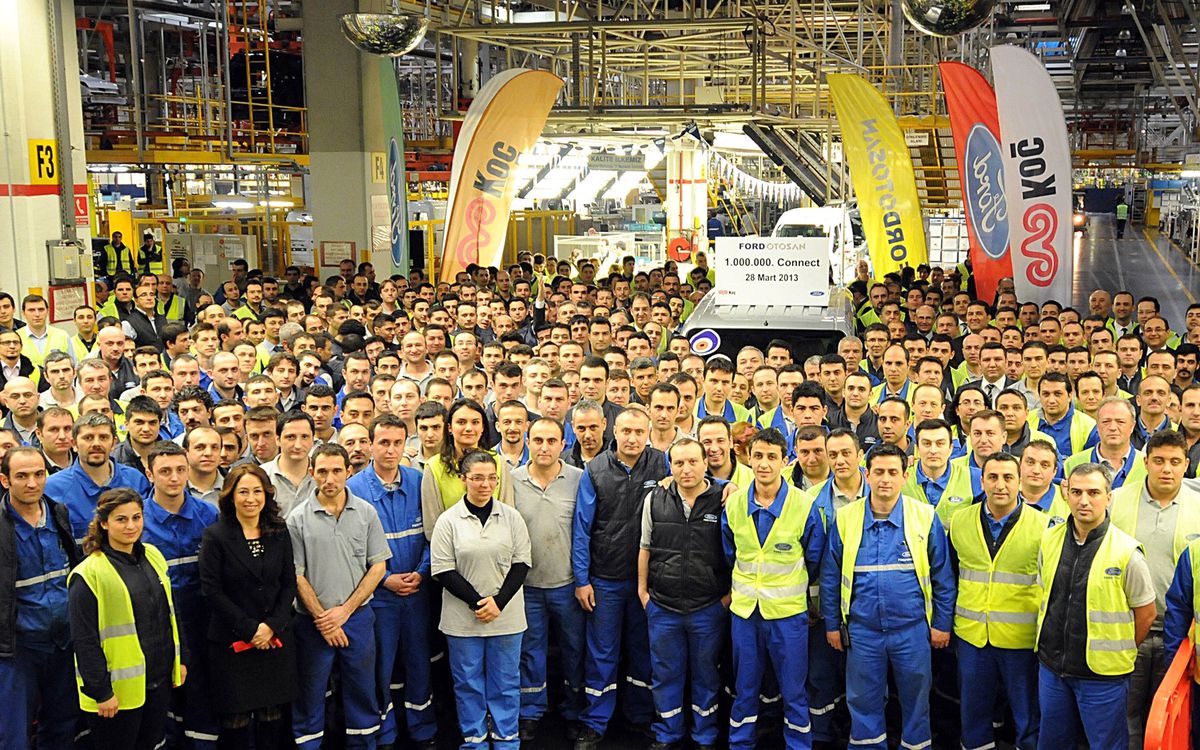 1 Milyonuncu Ford Transit Connect Hattan İndirildi