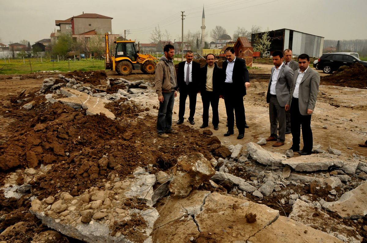 Başkan Ayaz\'dan İnceleme Turu