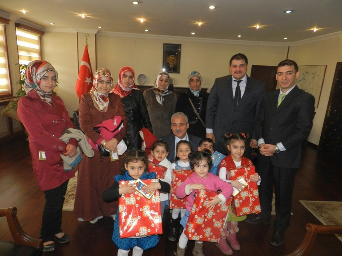 Bingöl Valisi Güvençer Minikleri Makamında Kabul Etti