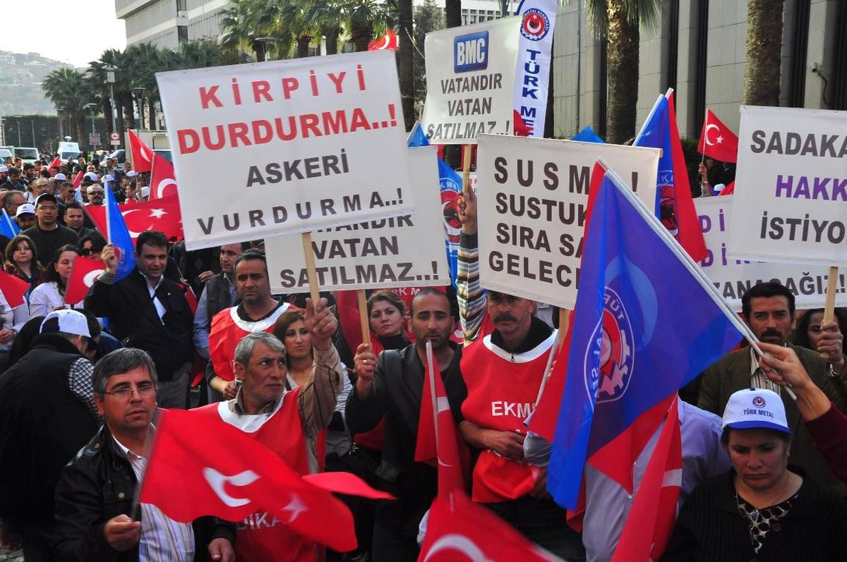 Bmc İşçileri Eylem Hazırlığında