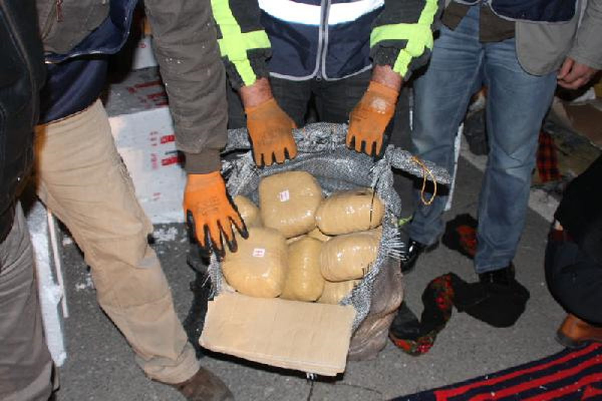 Çorum\'da 88 Kilogram Esrar Ele Geçirildi