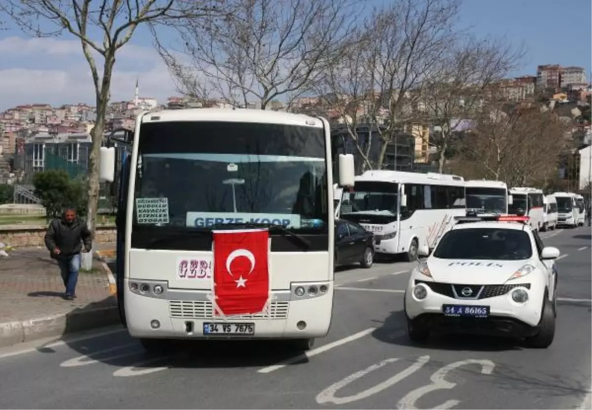 Gebze Koop Üyeleri Eylem Yaptı