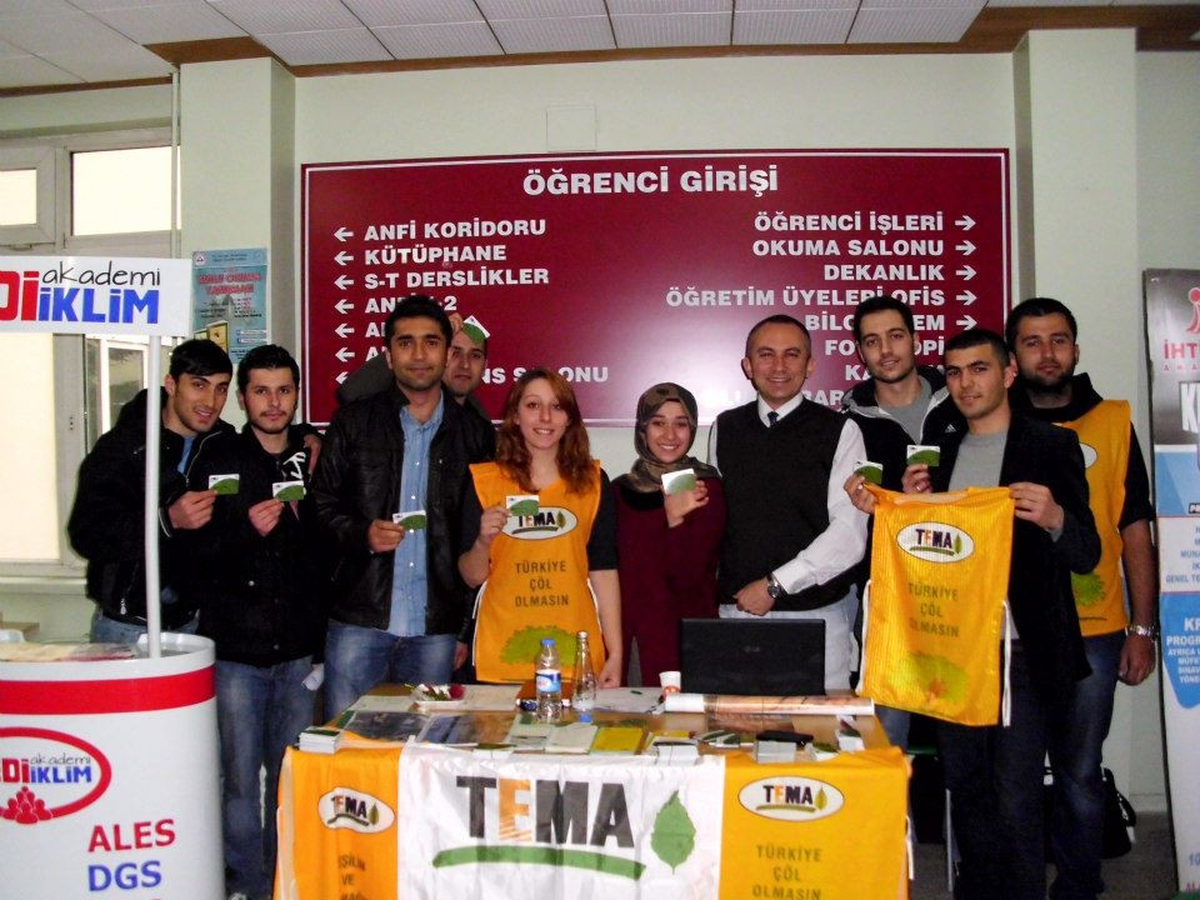 Genç Tema Yeşil Standı İibf\' de Açıldı