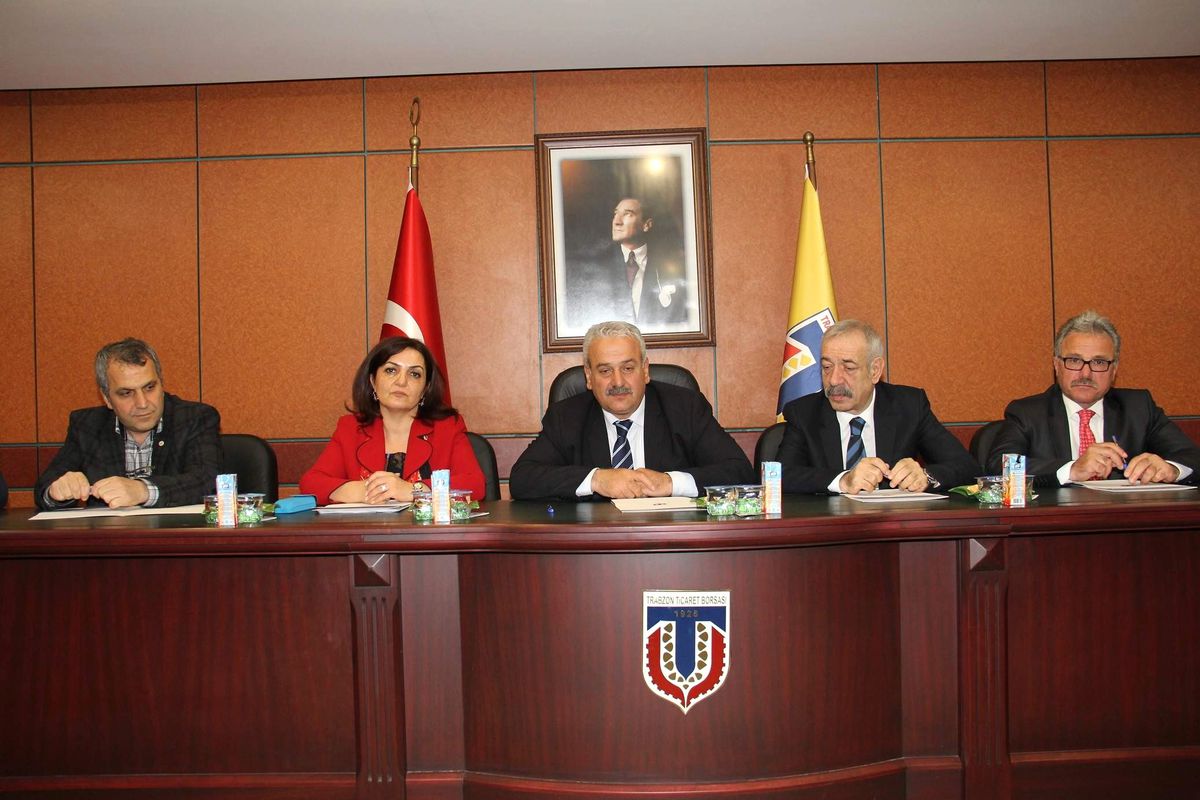 Giresun Üniversitesi Rektörü Prof. Dr. Aygün Attar\'dan Trabzon Ticaret Borsası\'na Ziyaret