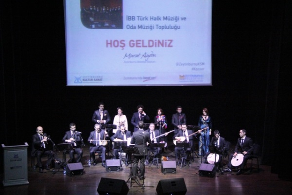 İBB Türk Halk Müziği ve Oda Müziği Topluluğu Türküye Doyurdu