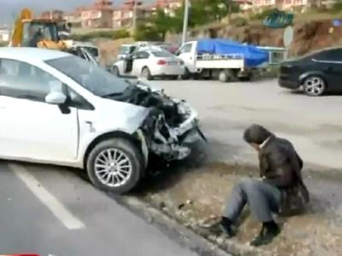 Kamyon Dehşeti Kamerada