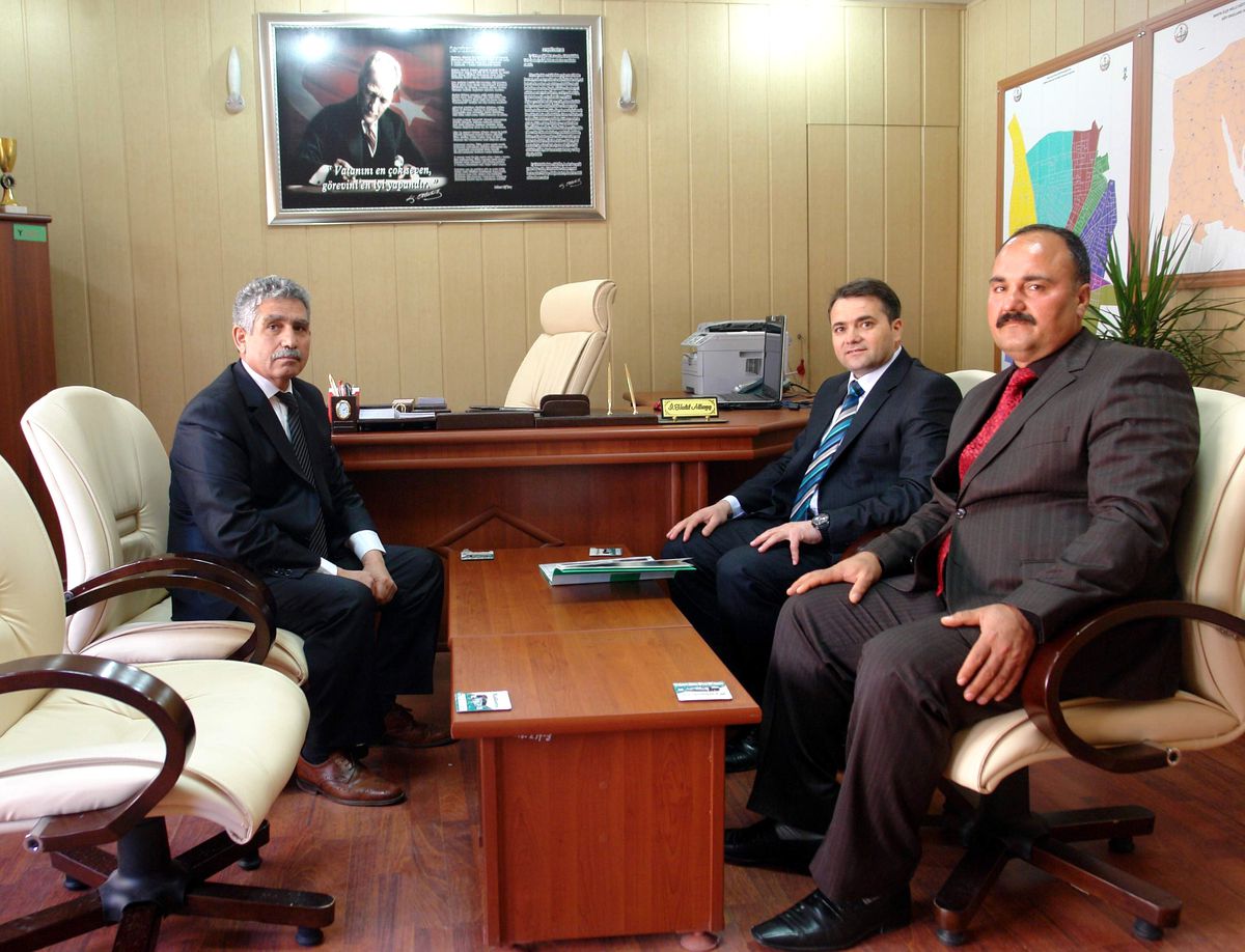 Kaymakam Metin Esen\'den Milli Eğitim Müdürü\'ne Ziyaret