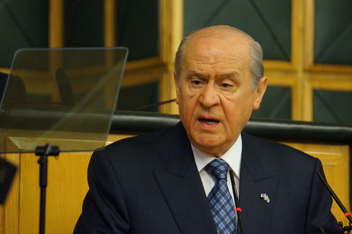 MHP Genel Başkanı Bahçeli."Başbakan\'ın Bu Haftaki Grup Toplantısında Partimizi ve Bursa Kuruluş...