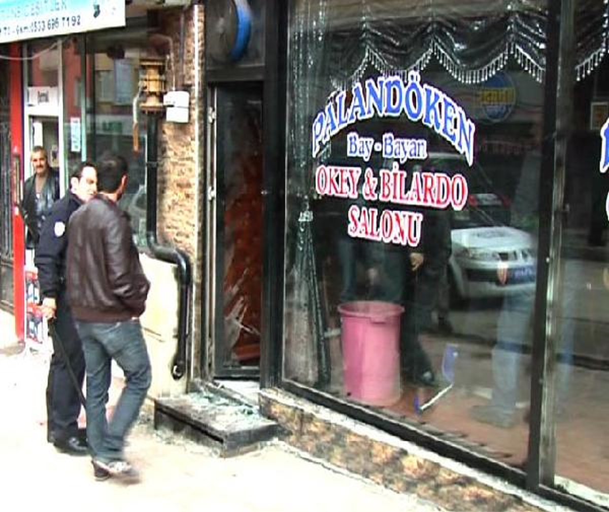 Okey Salonunda Yumruklar Konuştu