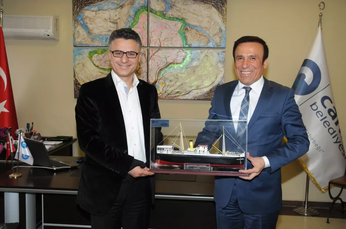 Osman Can, Başkan Genç\'i Ziyaret Etti