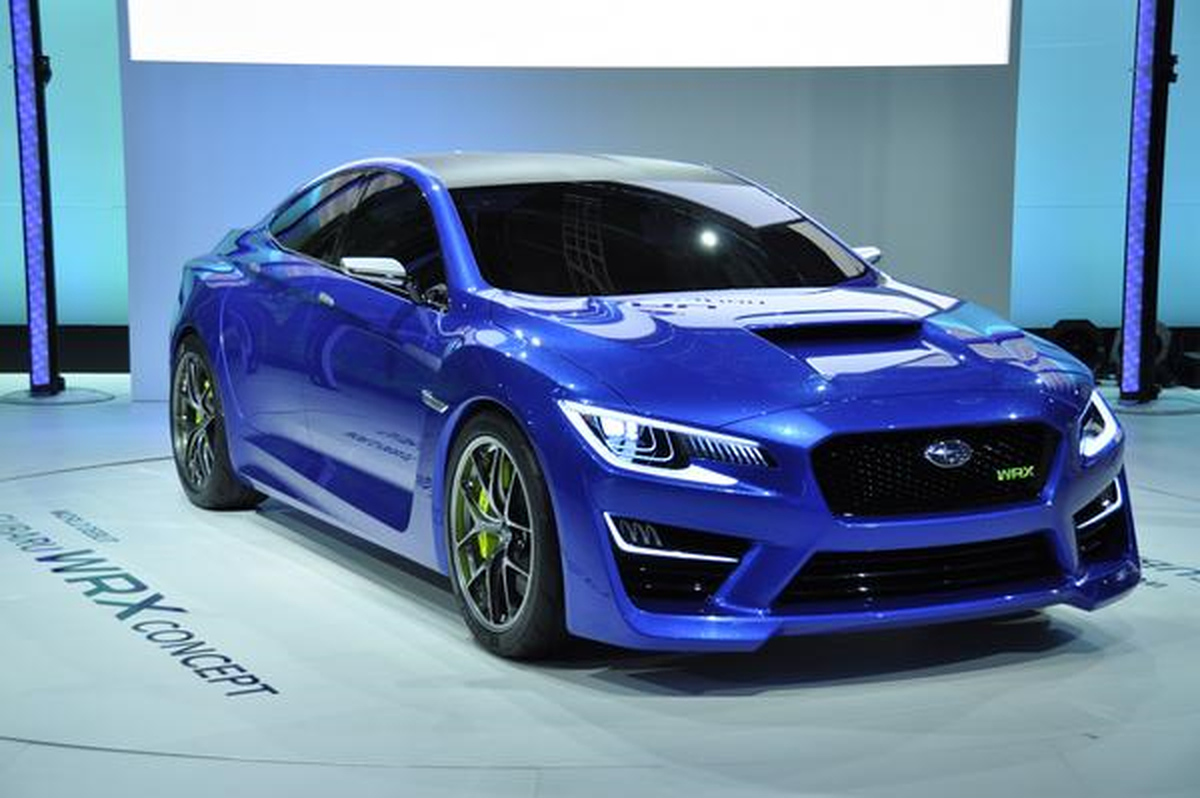 Subaru Wrx Concept : Gelecekten Gelen Yarışçı