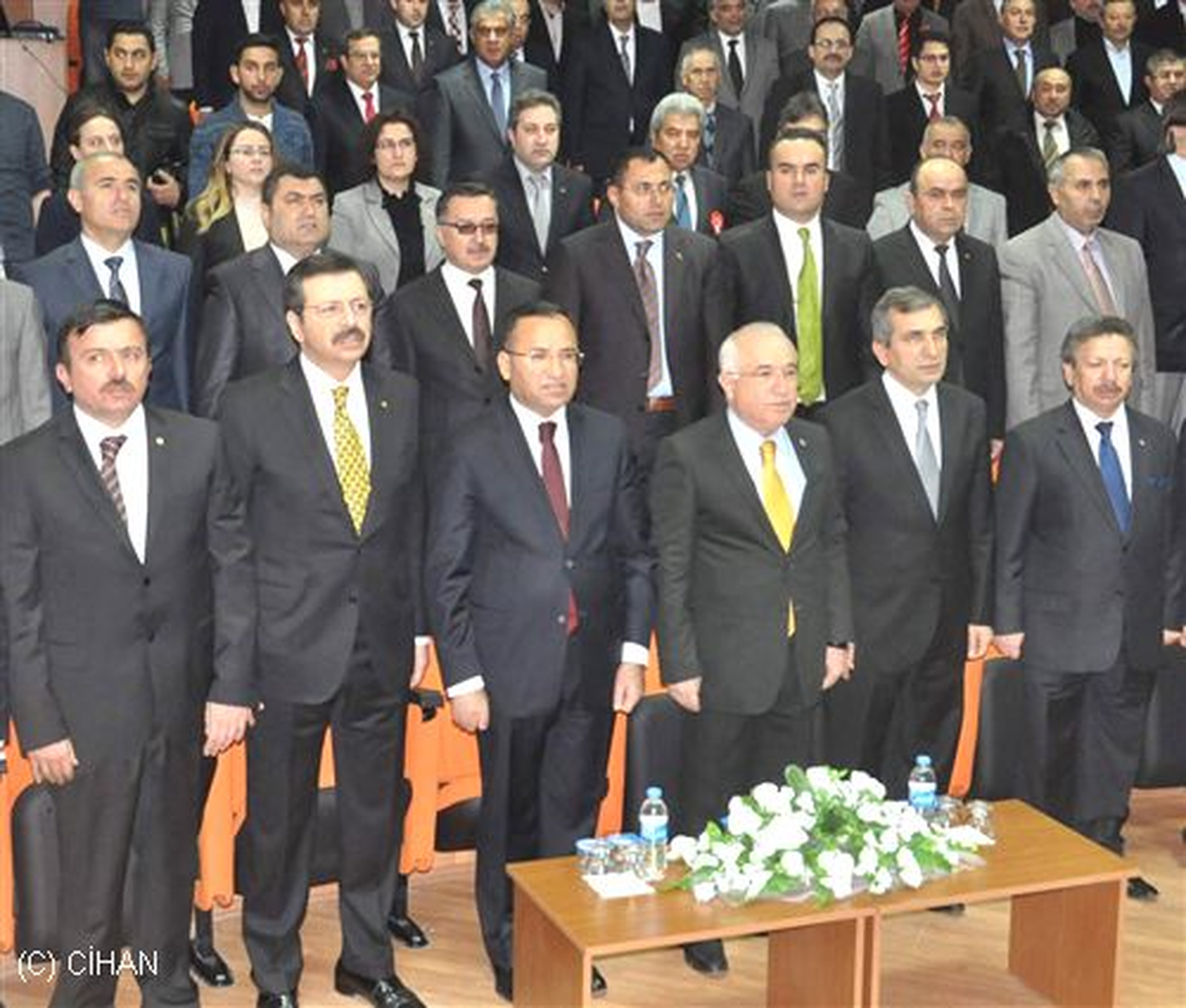 TBMM Başkanı Çiçek ve Başbakan Yardımcısı Bozdağ Yozgat\'ta