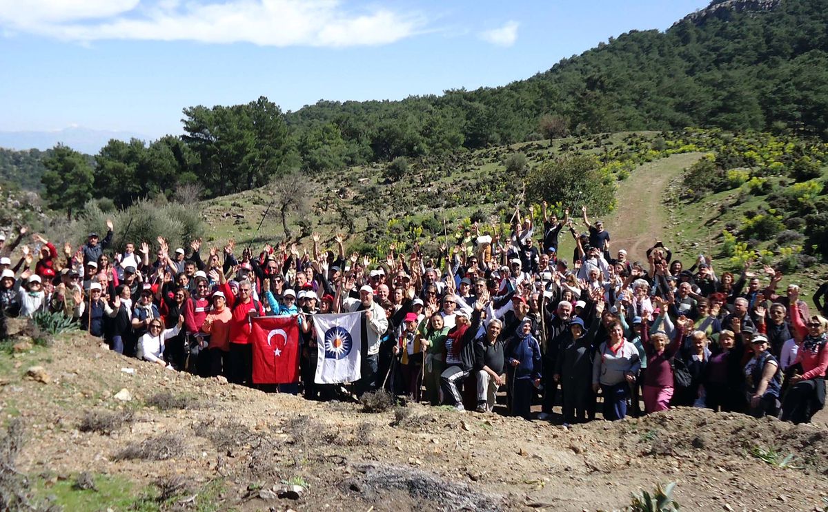 Ücretsiz Doğa Yürüyüşü Yoğun İlgi Gördü