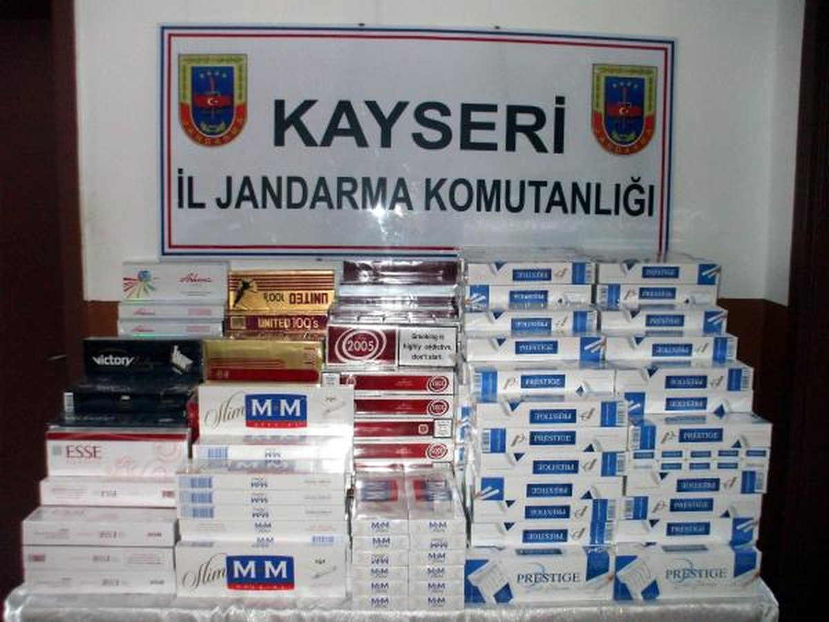 Yolcu Treninde Kaçak Sigara Ele Geçirildi