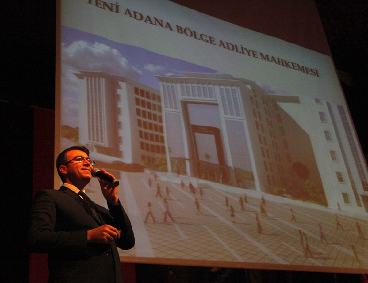 Adana\'nın Yeni Adliye Sarayını Milletvekili Erdinç Tanıttı
