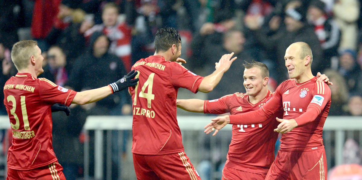 Bayern Münih\'ten Tarihi Fark