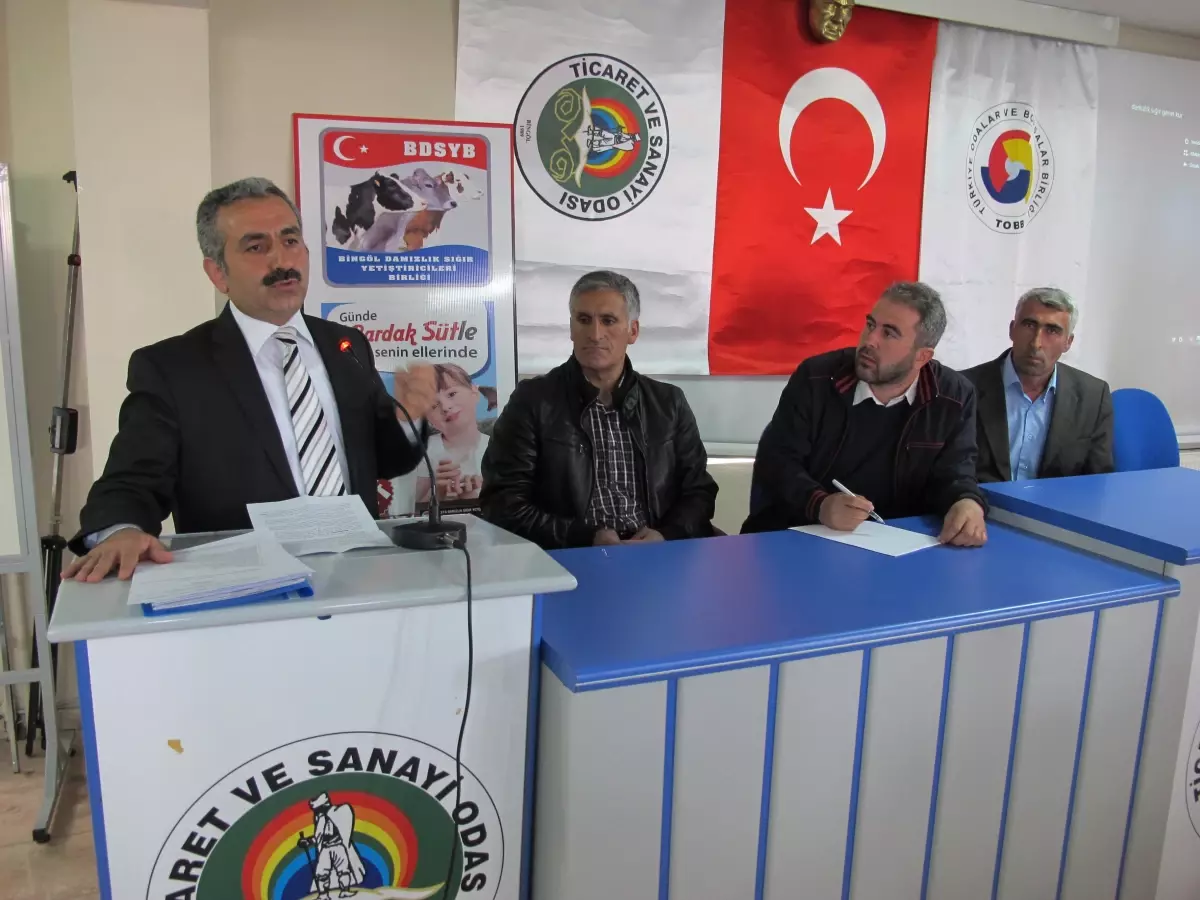Bingöl'de Damızlık Sığır Yetiştiricileri Birliği Genel Kurulu Toplandı
