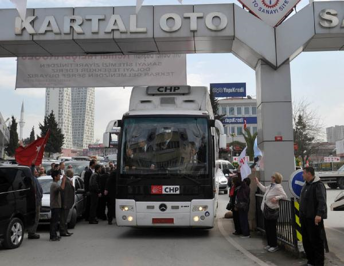 / CHP Genel Başkanı Kılıçdaroğlu Kartal Otosanayı Sitesini Ziyaret Etti
