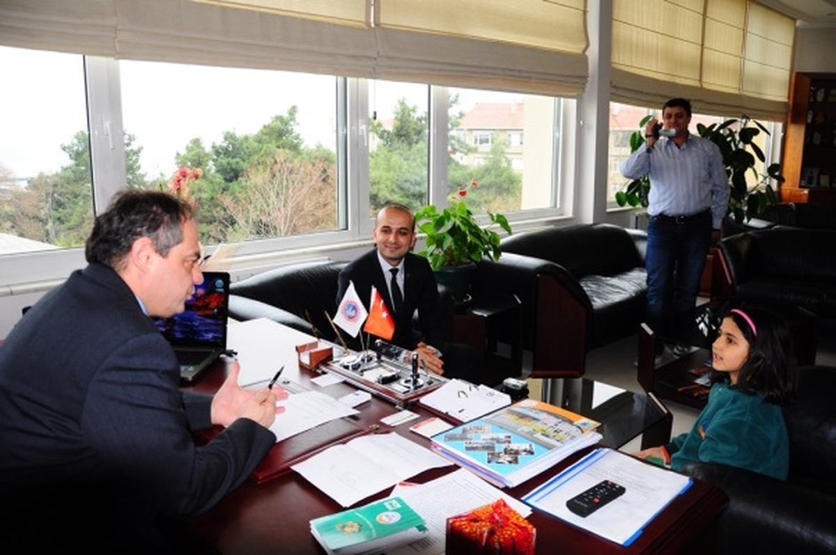 Dalgıç Öğrencilerin Sorularını Cevapladı