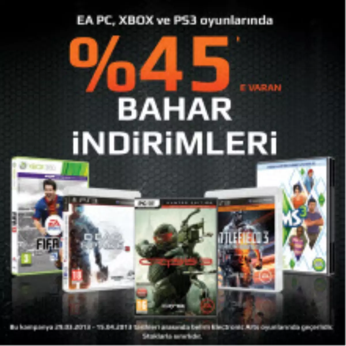 EA oyunlarında bahar indirimi