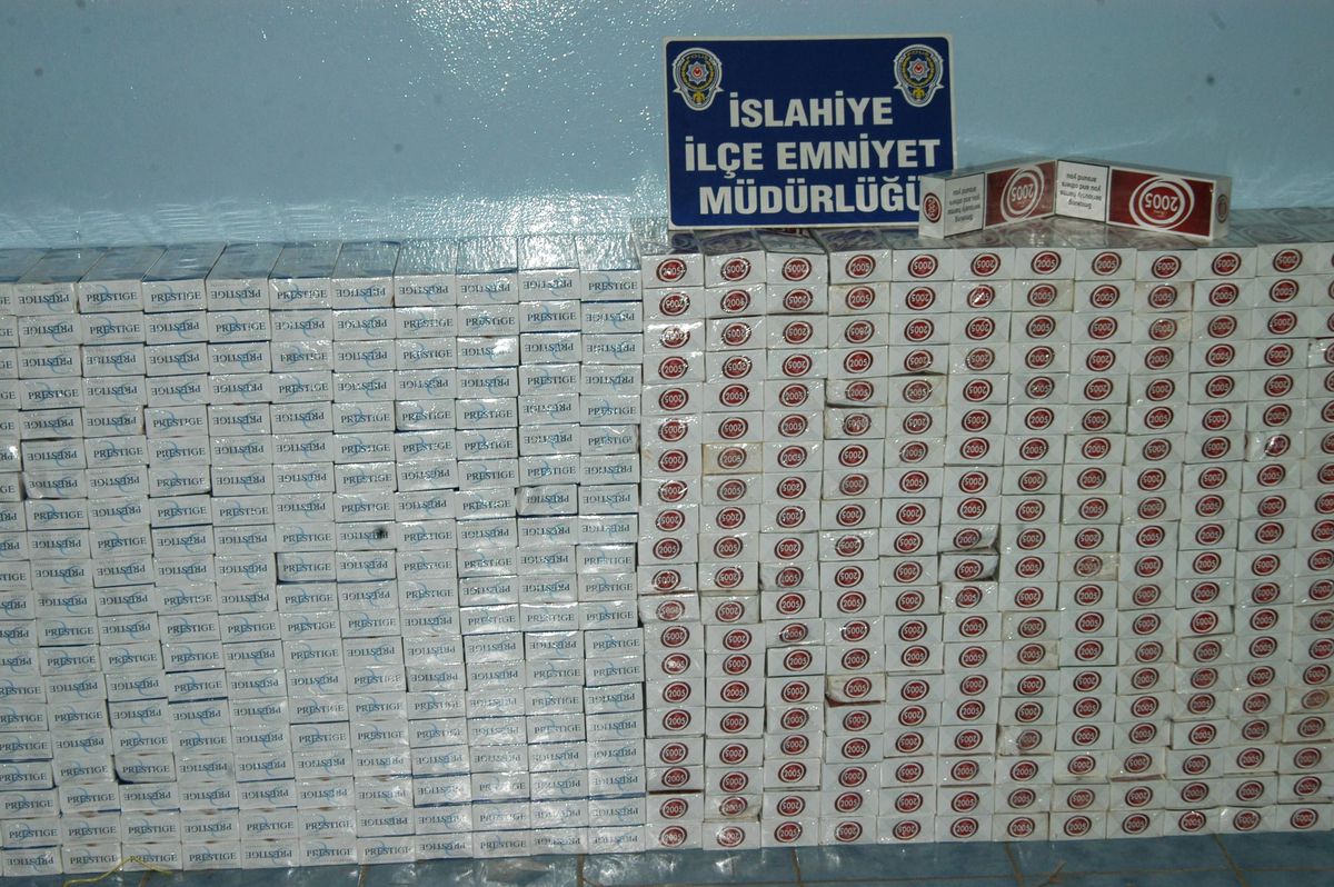Gaziantep\'te 19 Bin Paket Kaçak Sigara Ele Geçirildi