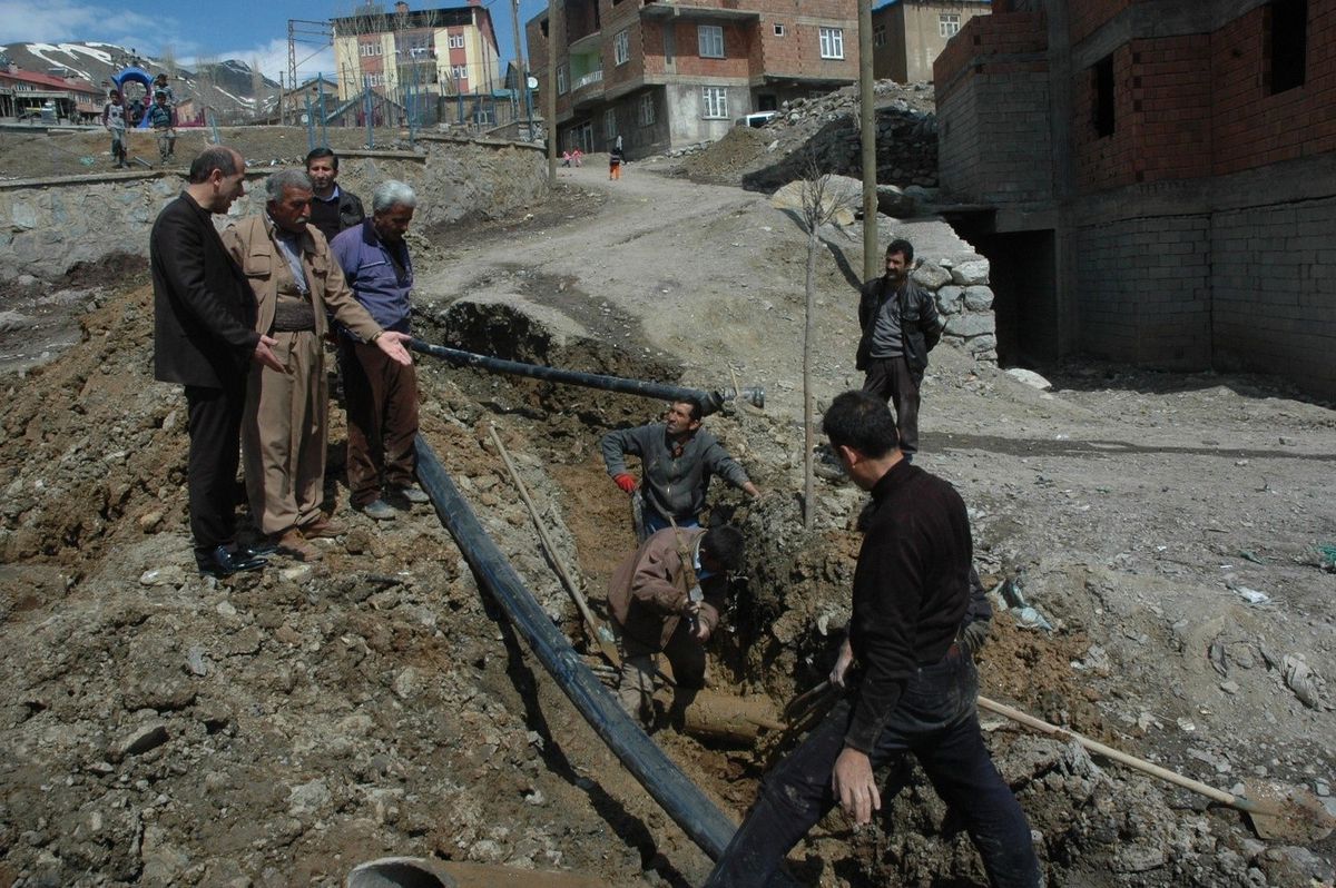 Hakkari Su Şebekeleri Yenileniyor