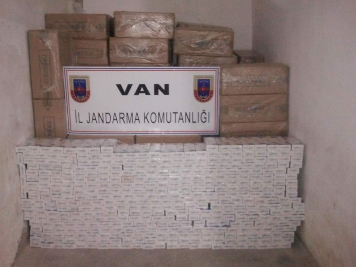 Jandarmadan Kaçak Sigara Operasyonu