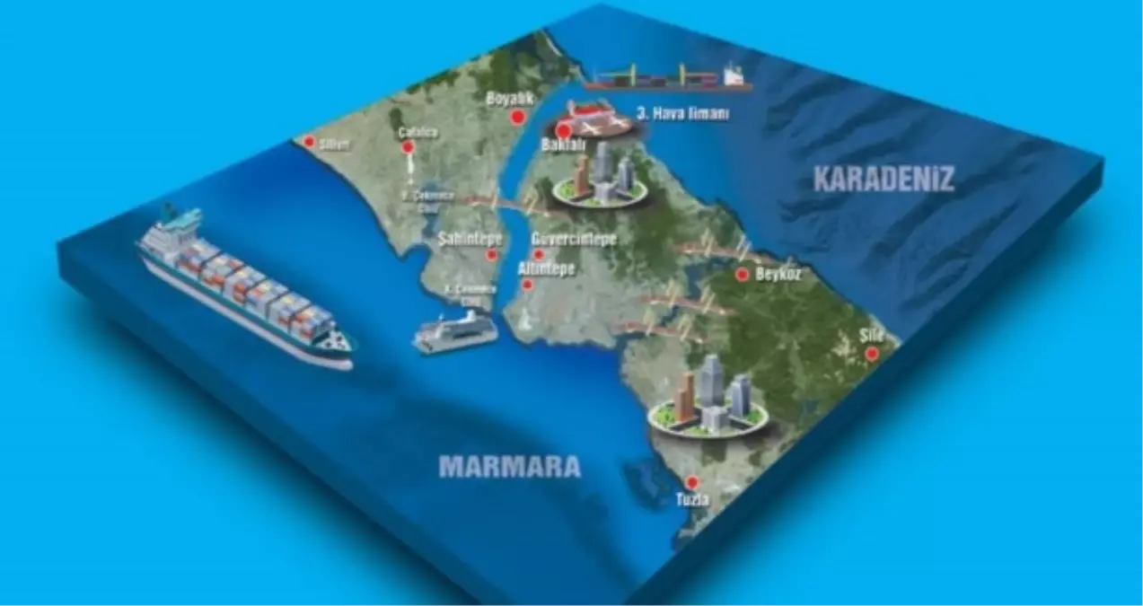 Kanal İstanbul\'un Rotası Netleşti