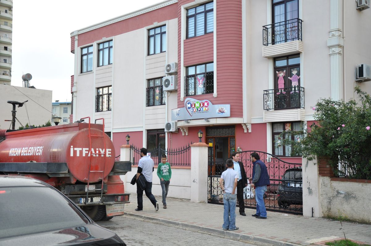 Kreşte Yangın Paniği