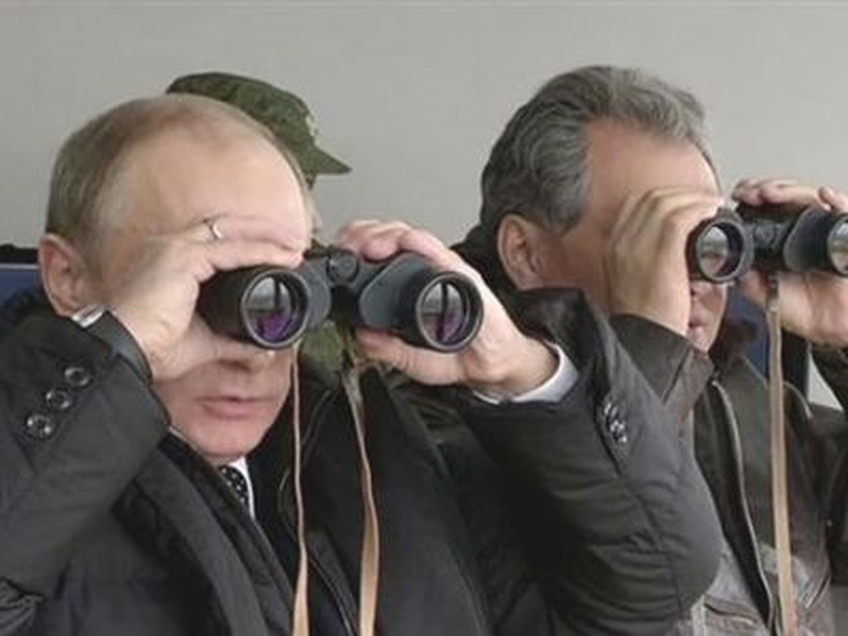 Putin, Karadeniz\'deki Dev Tatbikatı Denetledi