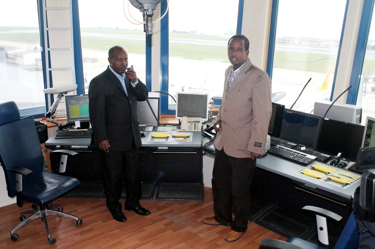 Somaliler, Trabzon Havalimanı\'nda Eğitim Görüyor