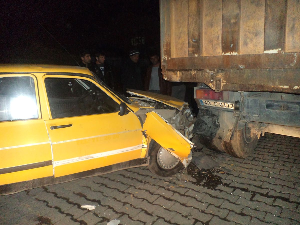 Varto\'da Trafik Kazası; 2 Yaralı
