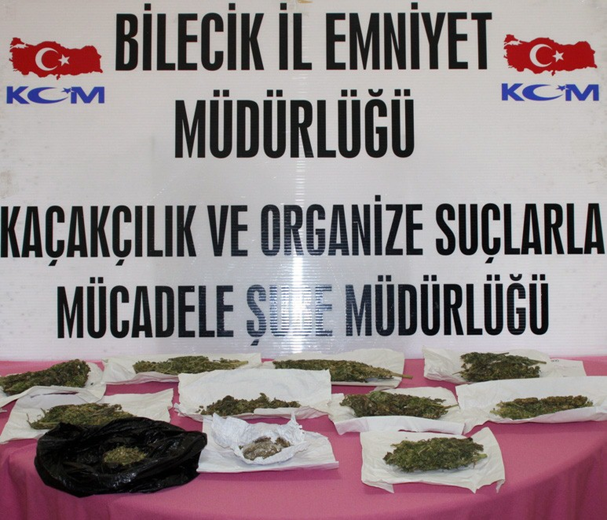 Bilecik\'te Uyuşturucu Operasyonu