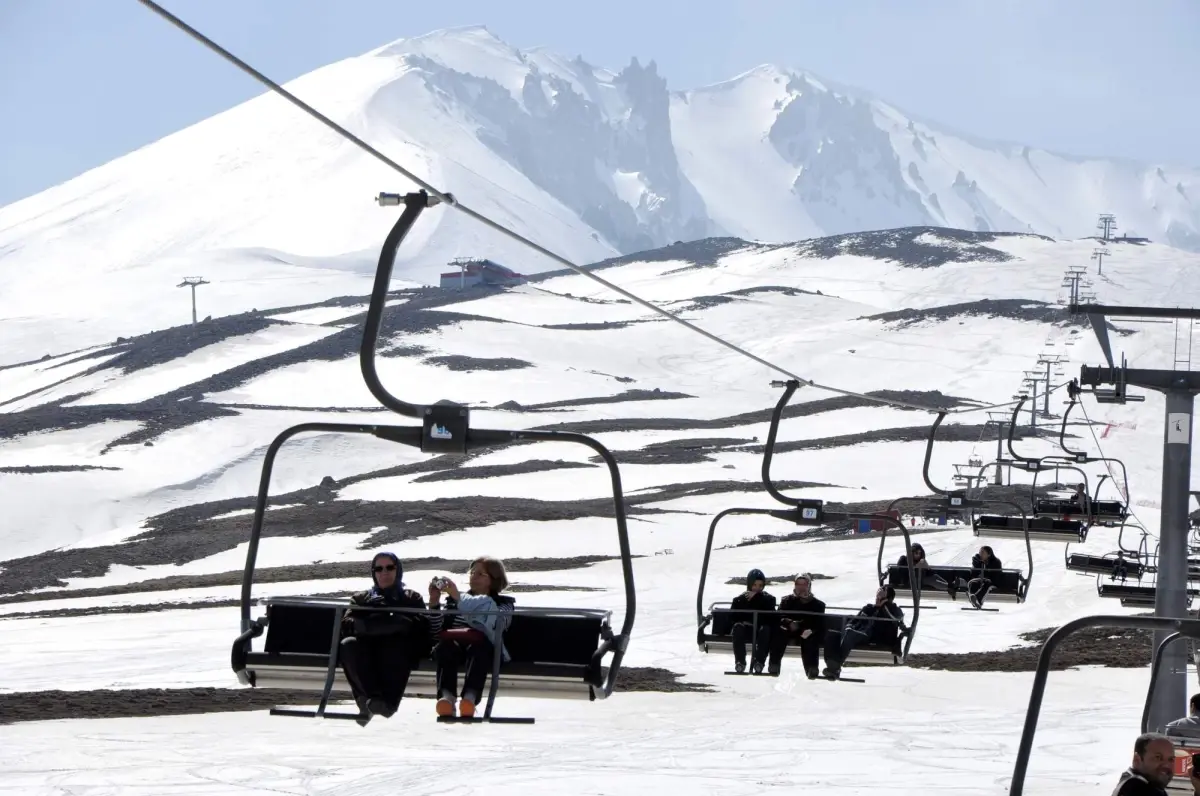 Erciyes\'e Ziyaretçi Akını