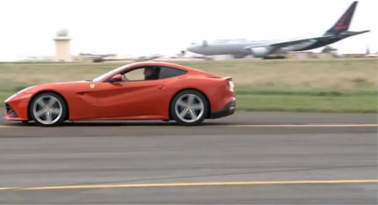 Ferrari F12 Berlinetta Vs Air Malta Airbus A320